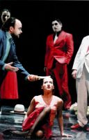Michael Ende (Don José), Alina Gurina (Carmen), Opernchor © Frank Heller