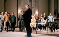Steffen Kubach (Fred Graham), Ensemble, Opernchor des Theater Aachen © Frank Heller